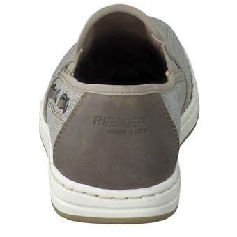 Rieker Leinen Slipper in beige