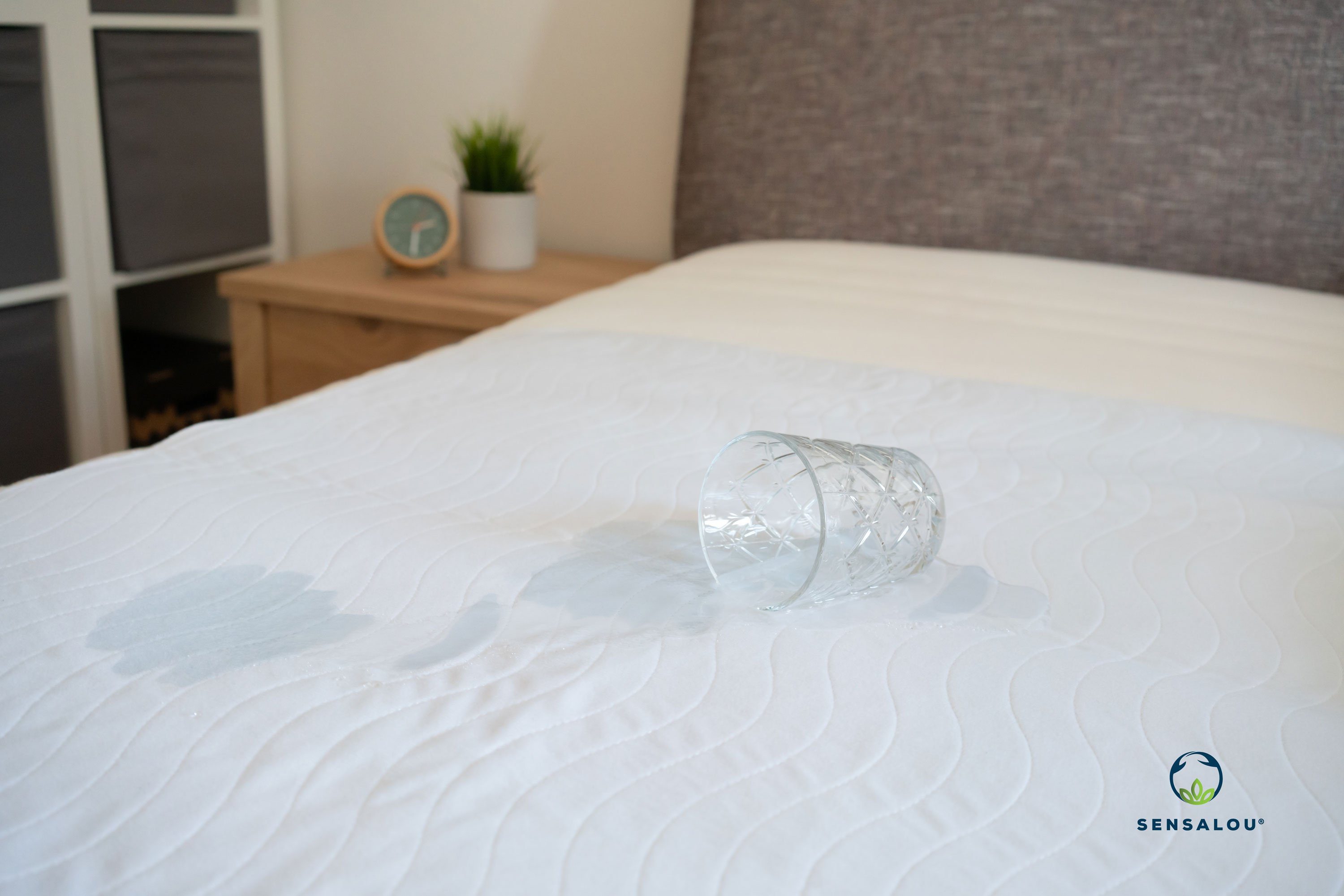 Inkontinenzauflage Inkontinenz Unterlage - wasserdichte Bett Matratzen Auflage (1er Pack) Sensalou, wasserdicht, atmungsaktiv, waschbar