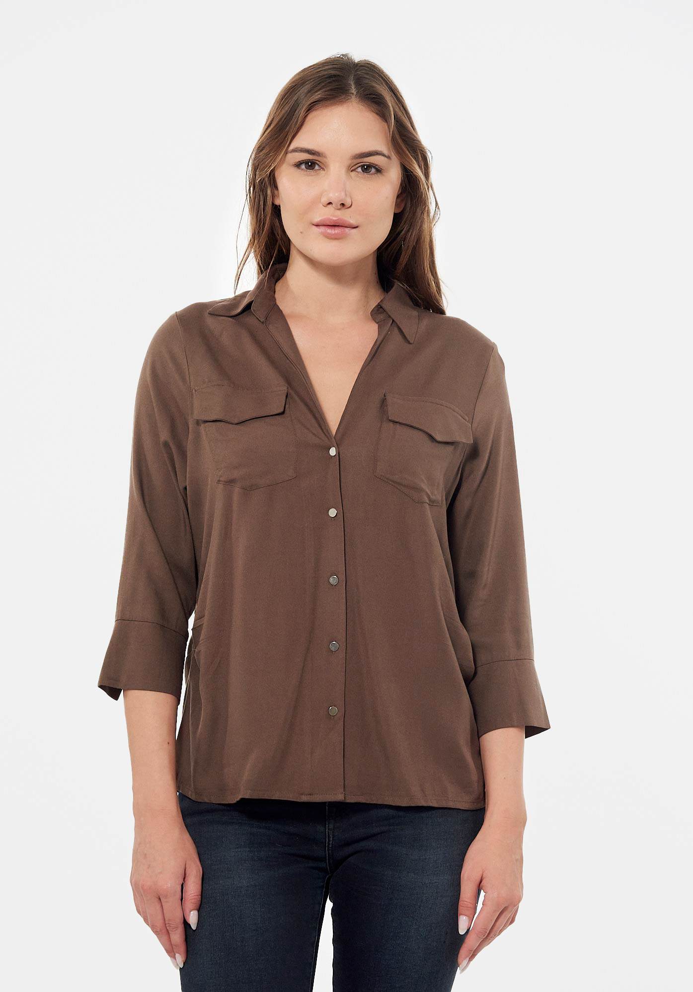 NORI   Chemise marron Femme