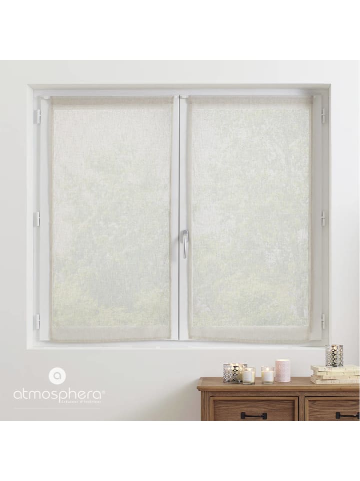 Atmosphera Créateur d'intérieur Gardinen für Küche in weiß günstig kaufen onesize