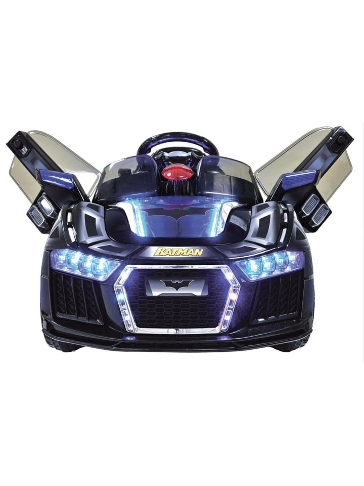 Hauck Toys Elektroauto E-Batmobil - Schwarz Grau in schwarz,blau,motiv günstig kaufen onesize