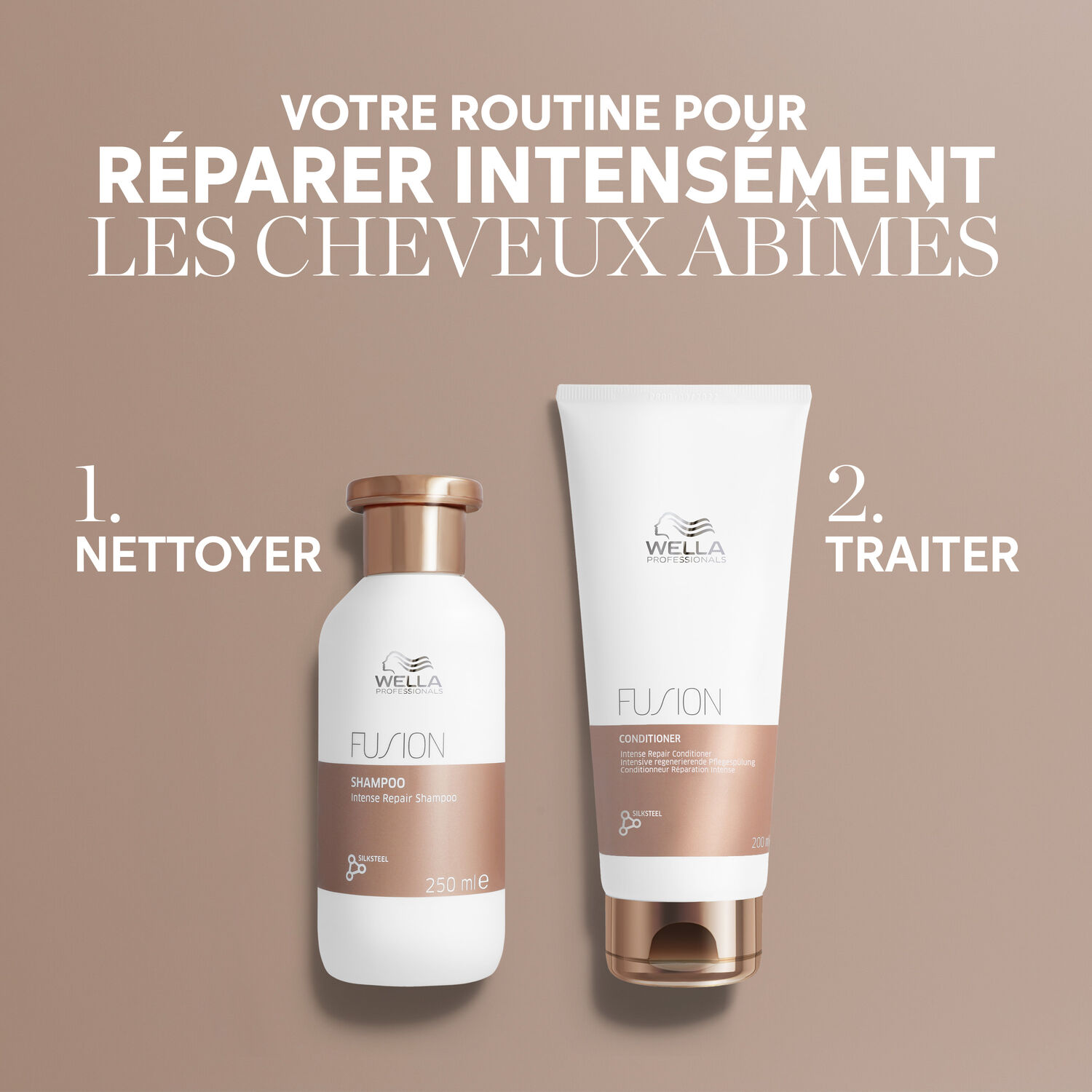 Wella Fusion Après-Shampoing Réparation Intense 1000 ml