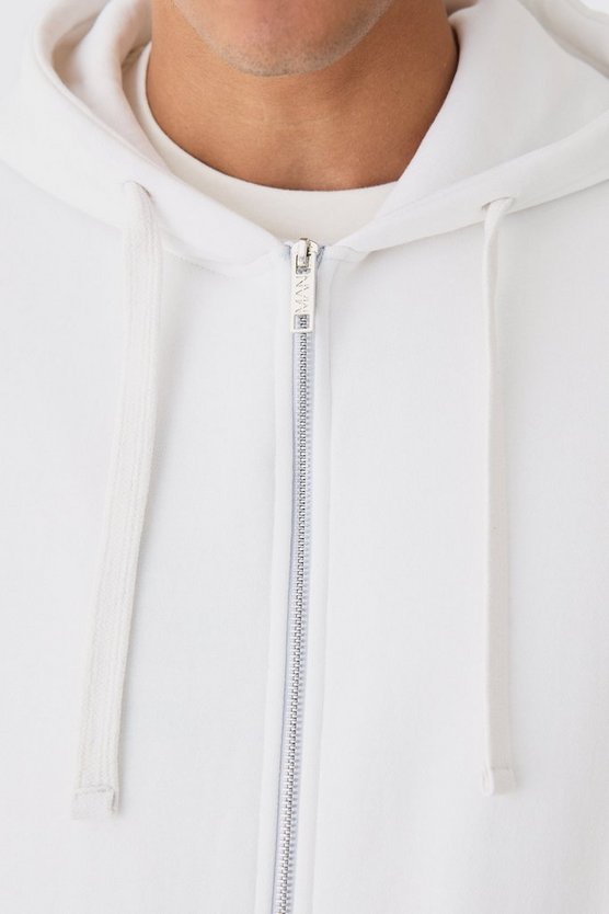 Basic Hoodie mit Reißverschluss