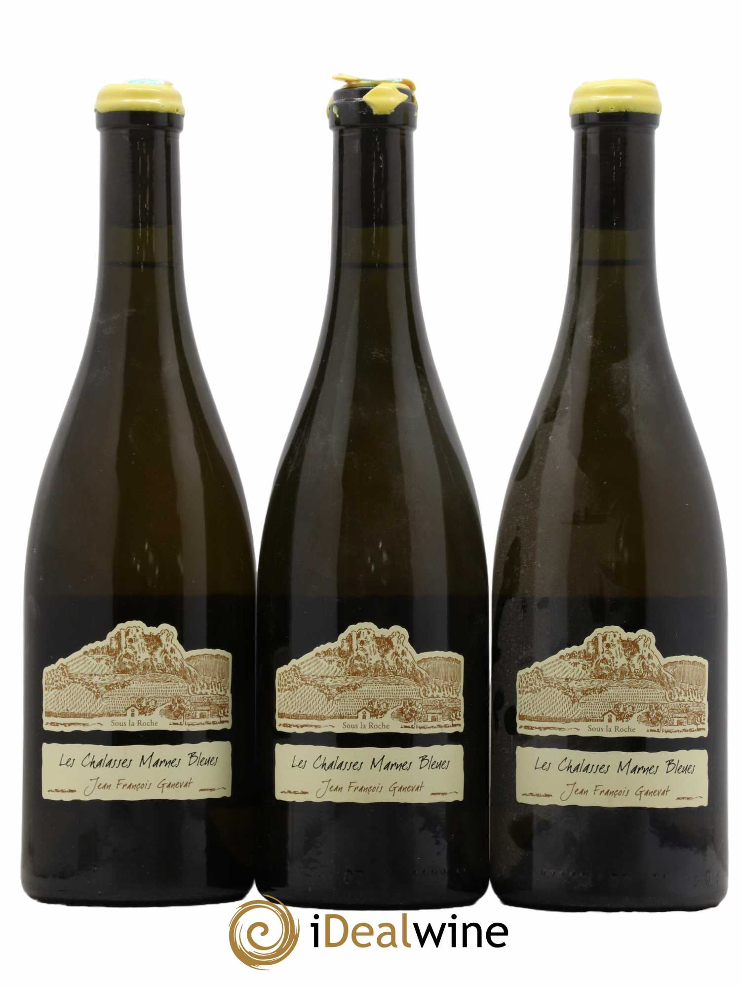Côtes du Jura Les Chalasses Marnes Bleues Jean-François Ganevat (Domaine)  2016 - Lot de 3 Bouteilles