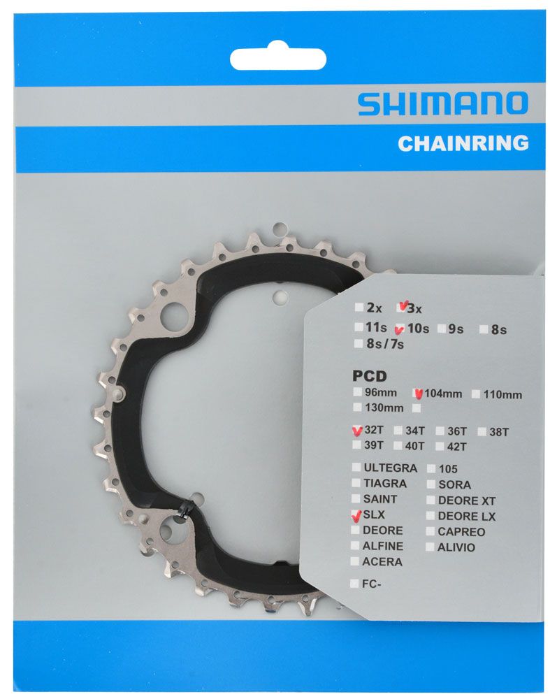 Shimano SLX Kettenblatt für FC-M670 42/32/24 Zähne kaufen | Bike-Discount