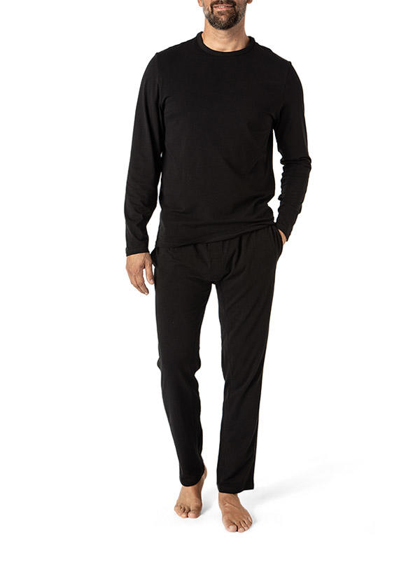 Calvin Klein Underwear, Pyjama, Baumwoll-Jersey, schwarz
