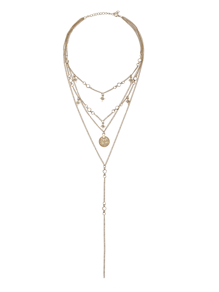 LASCANA Kette mit Anhänger in goldfarben günstig kaufen 0