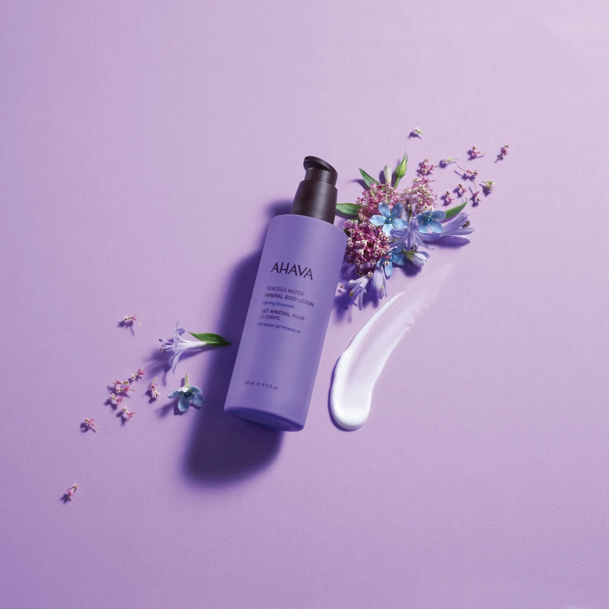 Totes-Meer-Wasser-Mineralien-Körperlotion Frühlingsblüte - Körpermilch