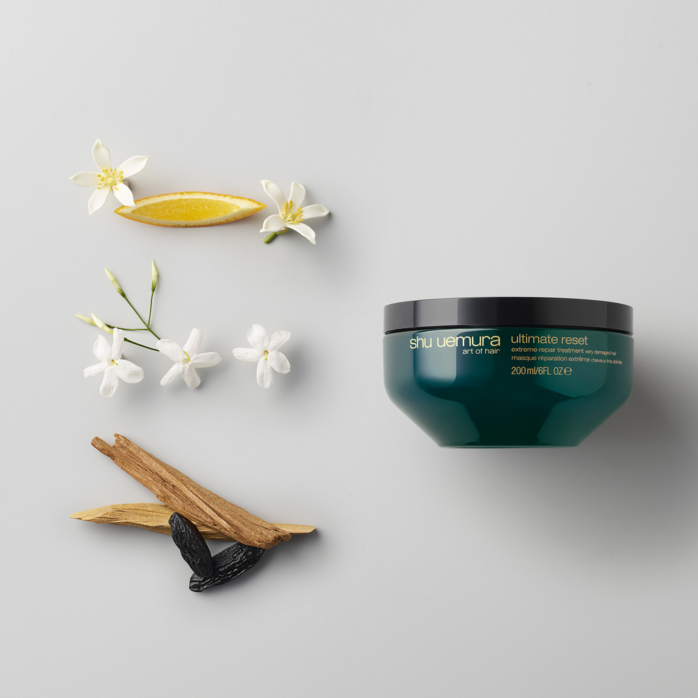 shu uemura art of hair masque ultimate reset masque cheveux très abimés