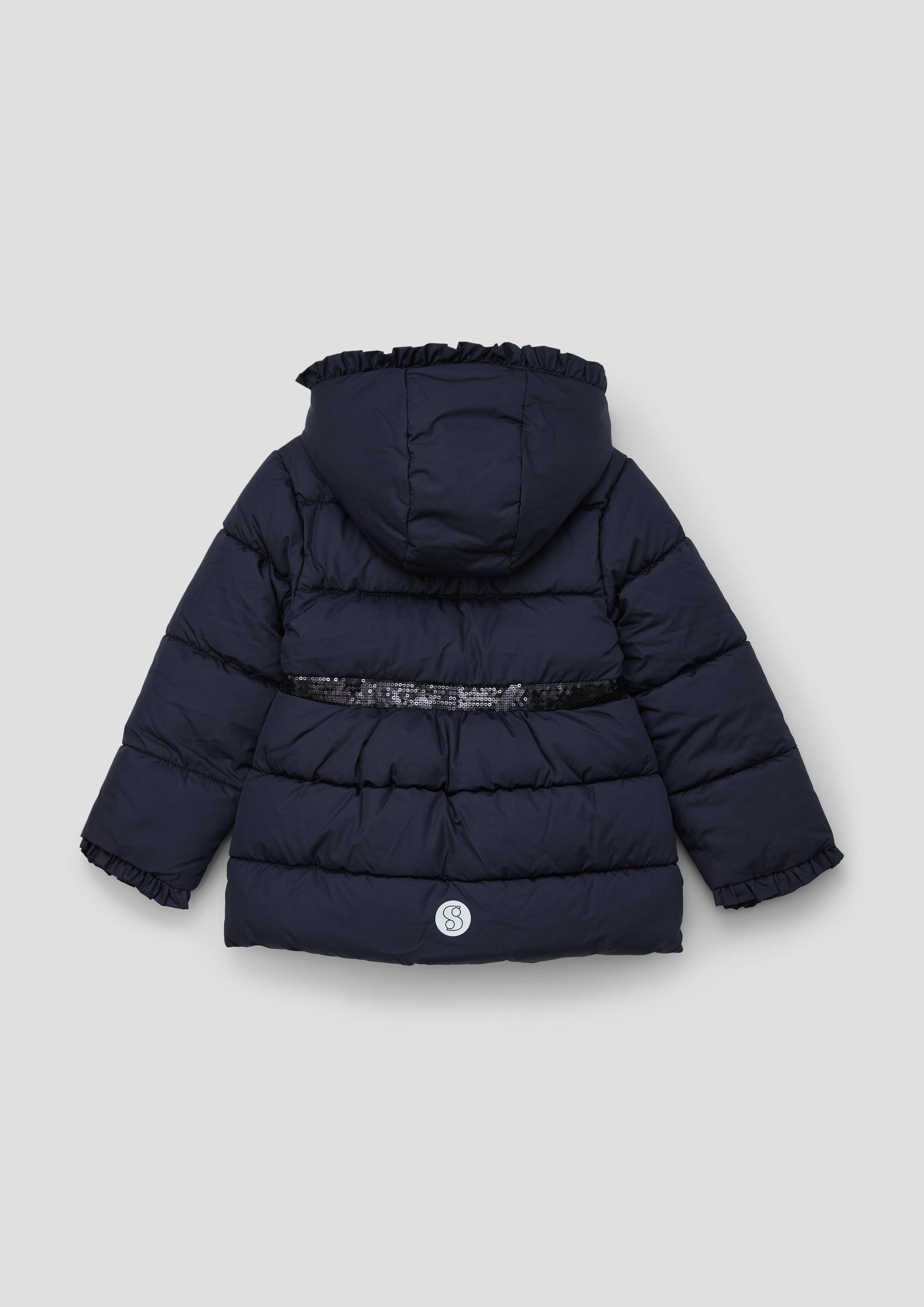 Steppjacke mit Pailletten  2132161-5952