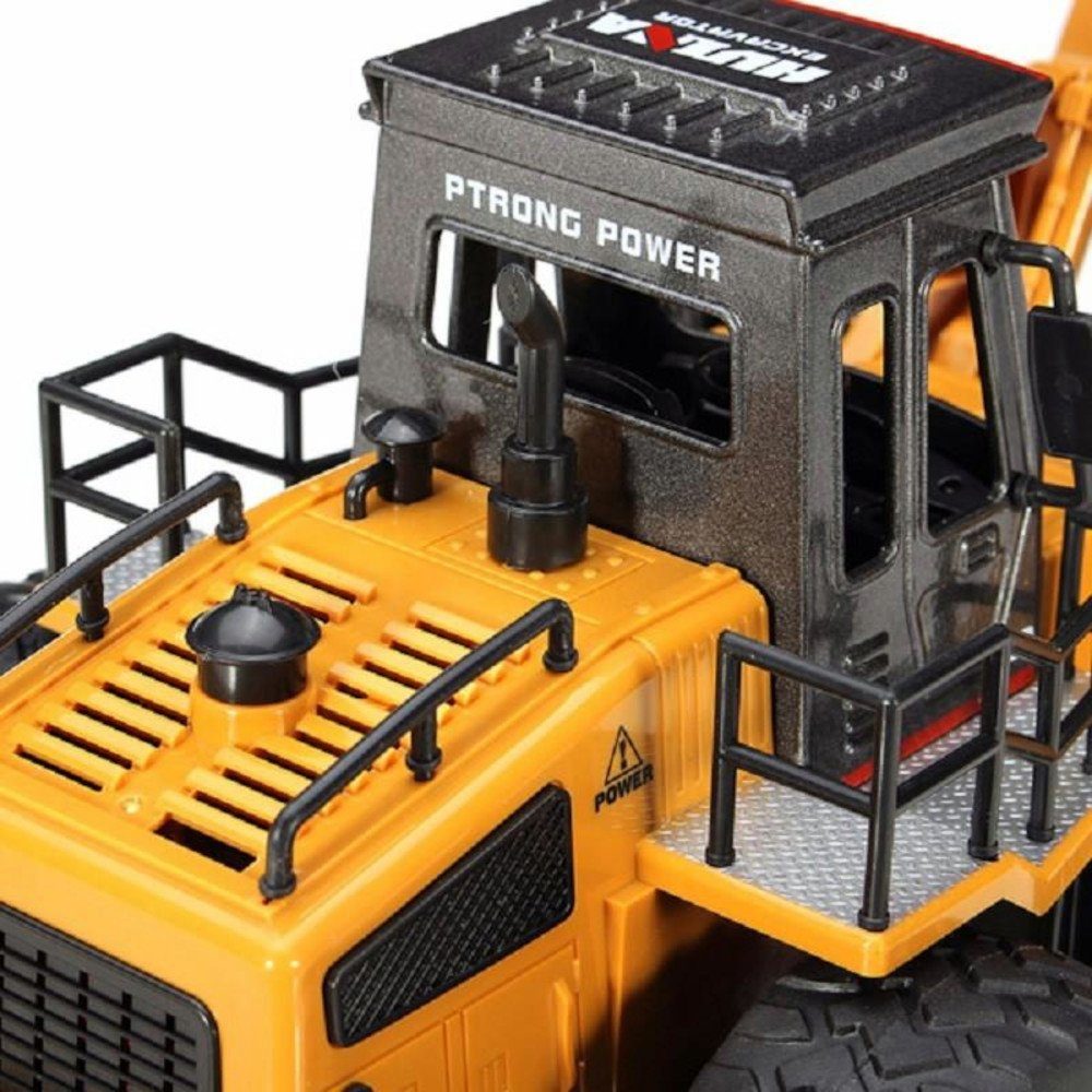 BruKa RC-Auto RC Radlader SUPERLOADER ferngesteuerter Lader Bagger Baufahrzeug