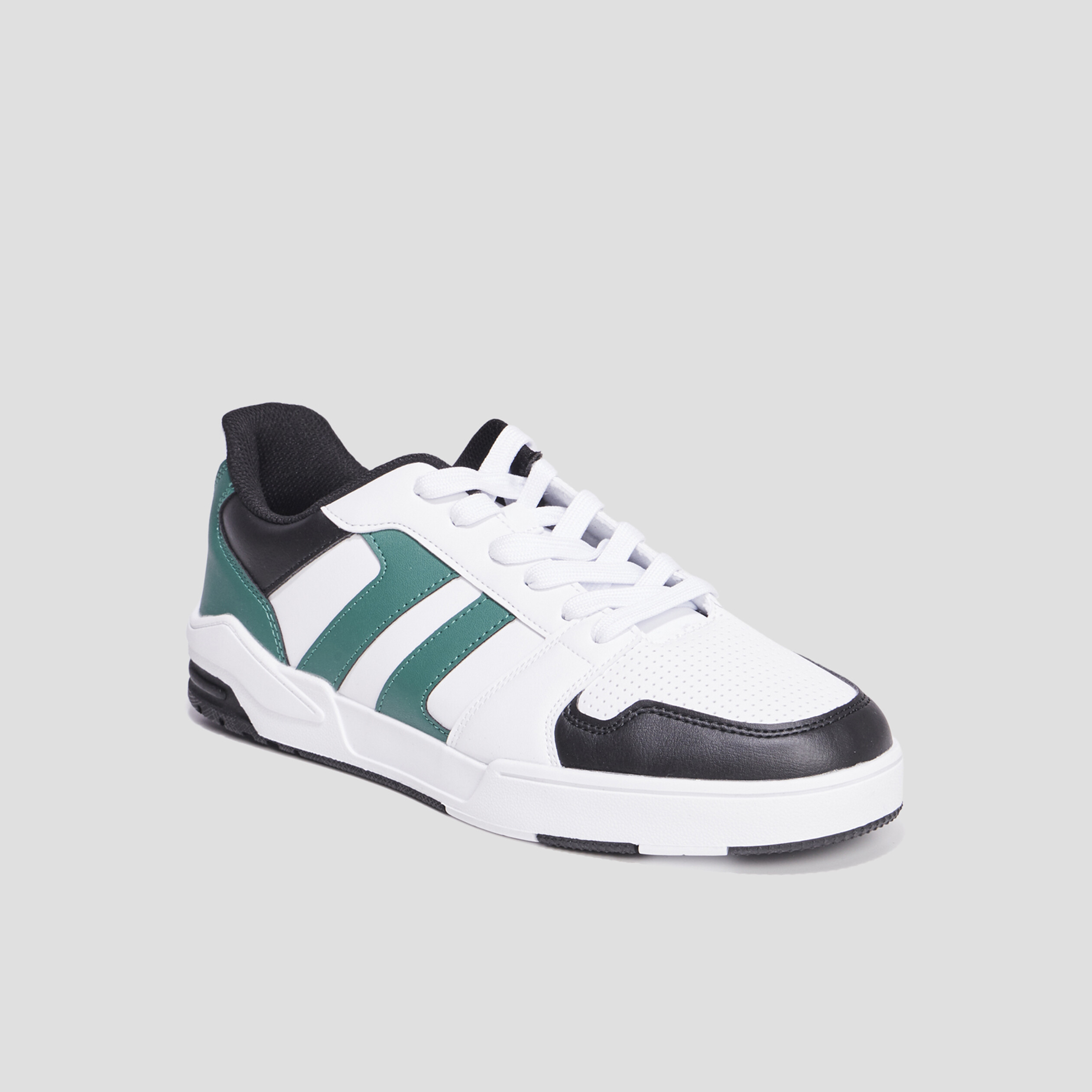 Tennis basses à lacets Liberto Torus blanc homme | La Halle