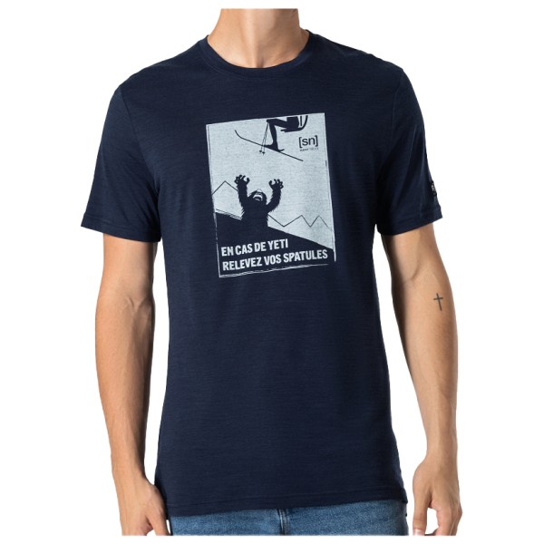 super.natural - Yeti Tee - Merinoshirt