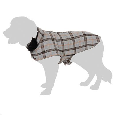 Hundemantel Flannel Check