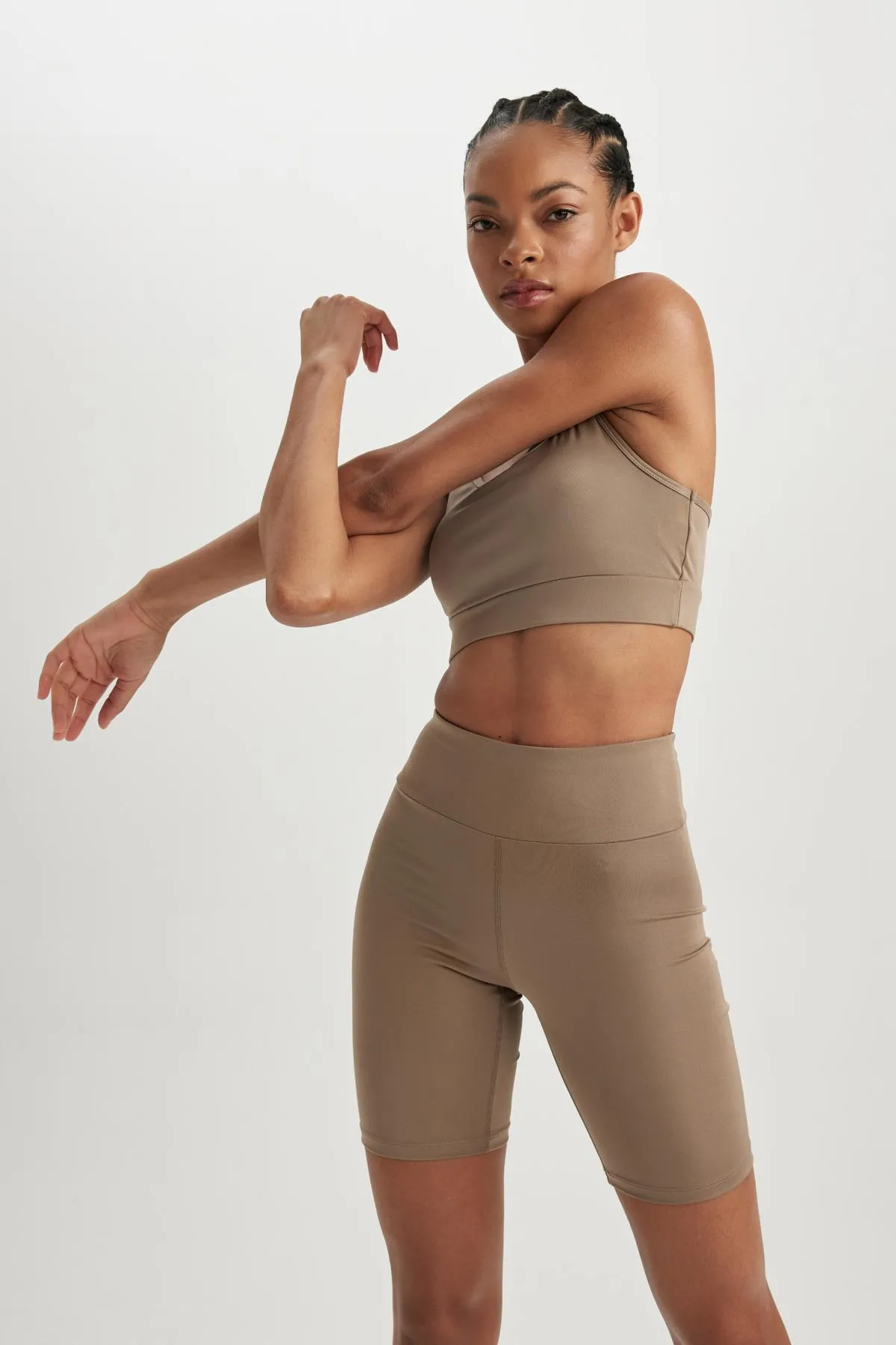DeFacto  Defactofit Biker-Athleten-Leggings mit hoher Taille Z6741az23sp