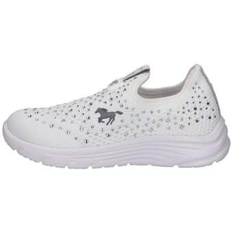 Mustang Slip On Sneaker in weiß