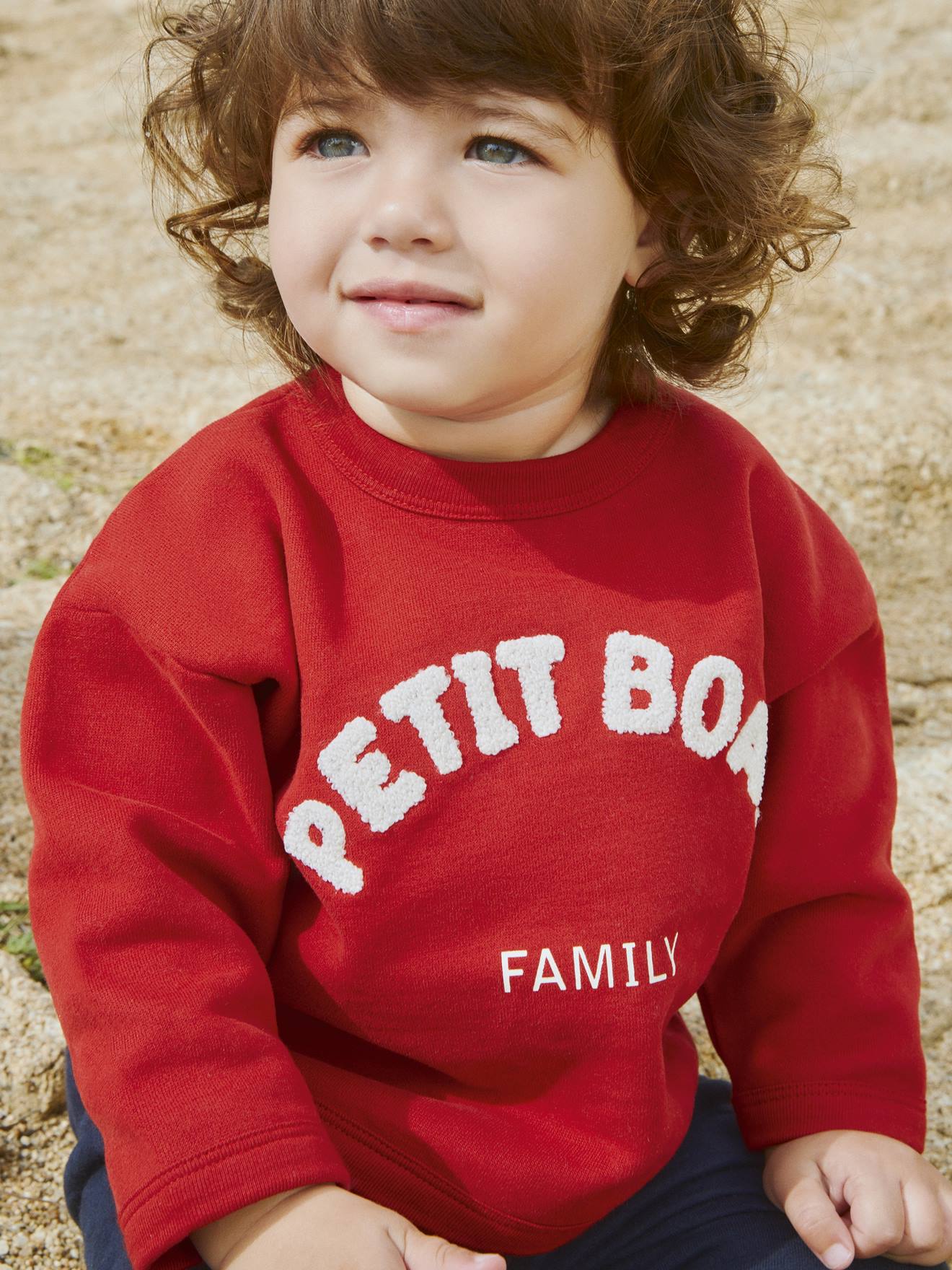 Petit Bateau Baby Sweatshirt PETIT BATEAU - rot