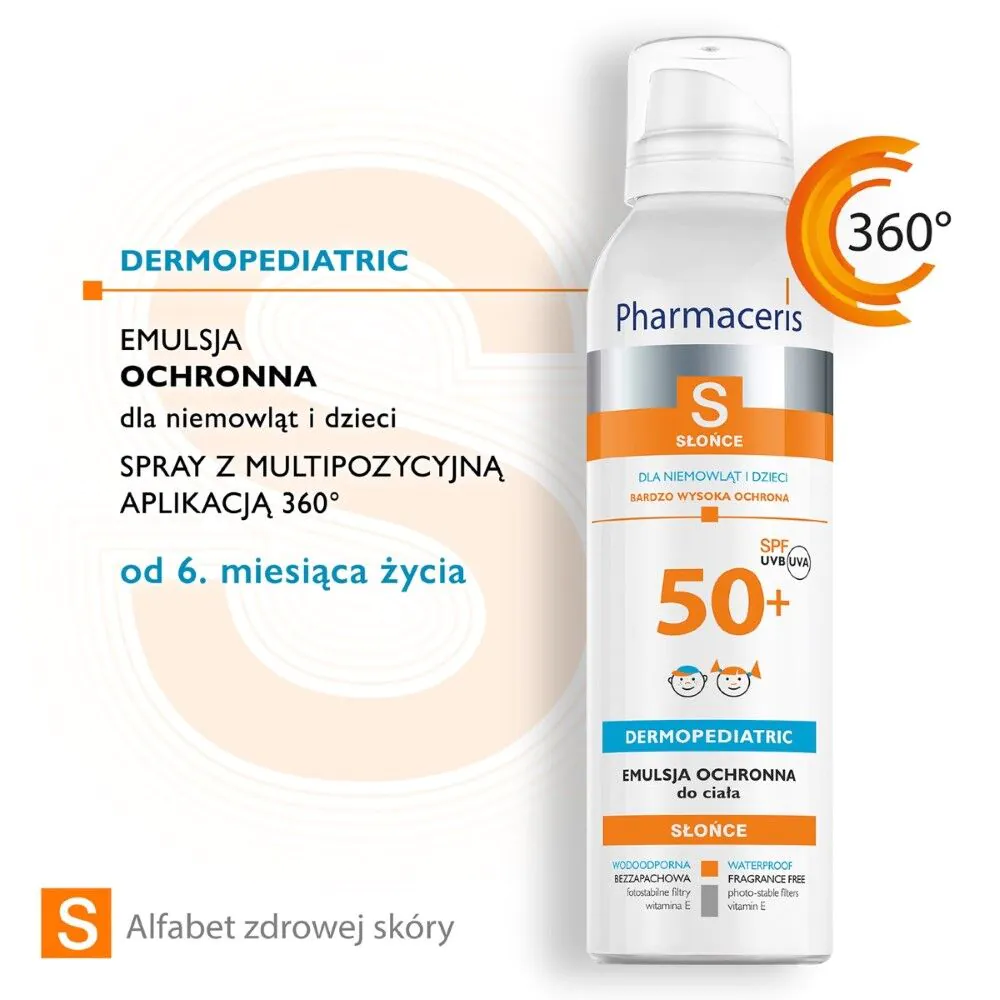 Pharmaceris S заштитна емулзија за бебе и децу SPF50+