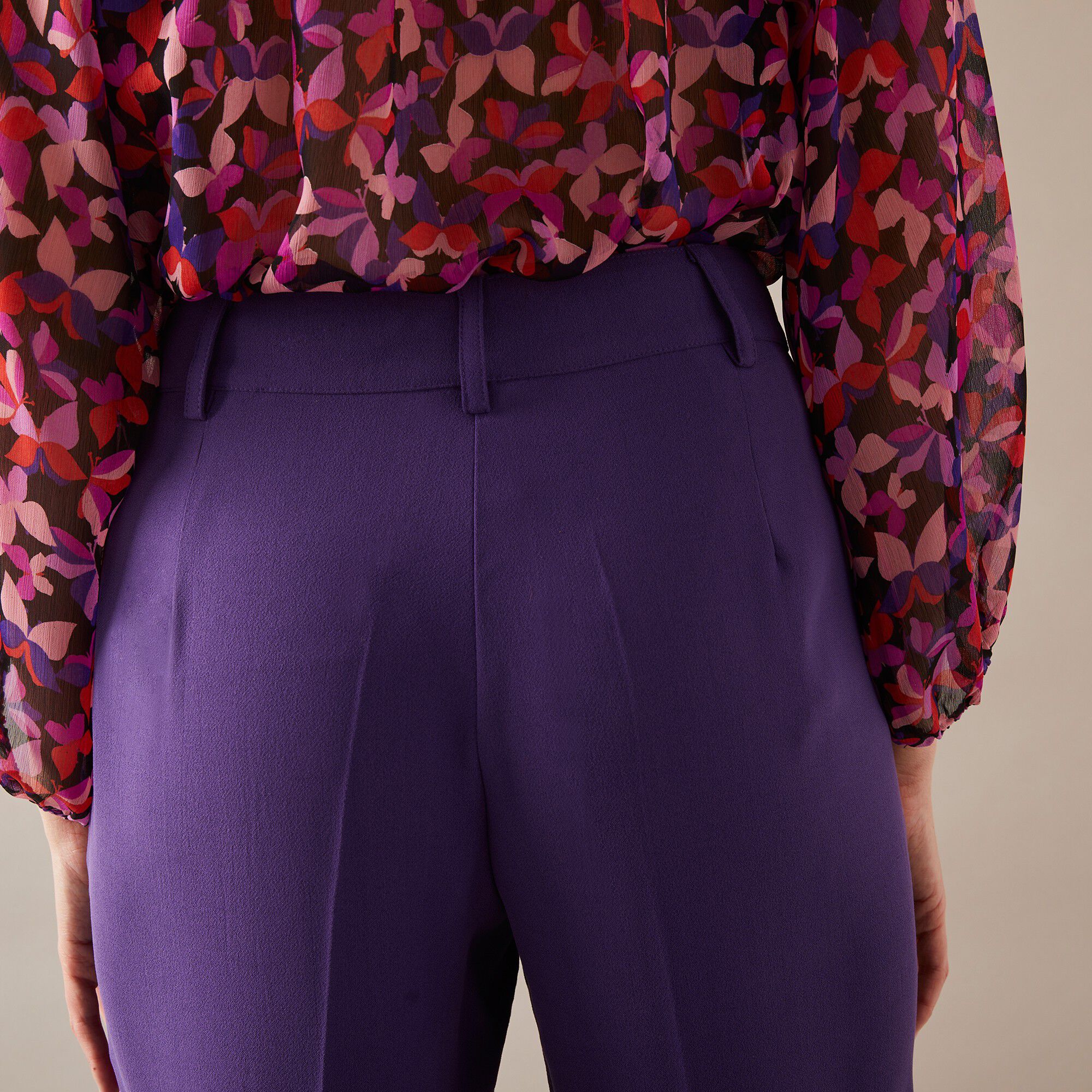 Pantalon 7/8ème fuselé fluide
