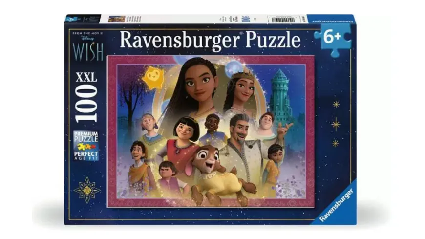 Ravensburger Puzzle -  Wish - Das Reich der Wünsche - 100 Teile