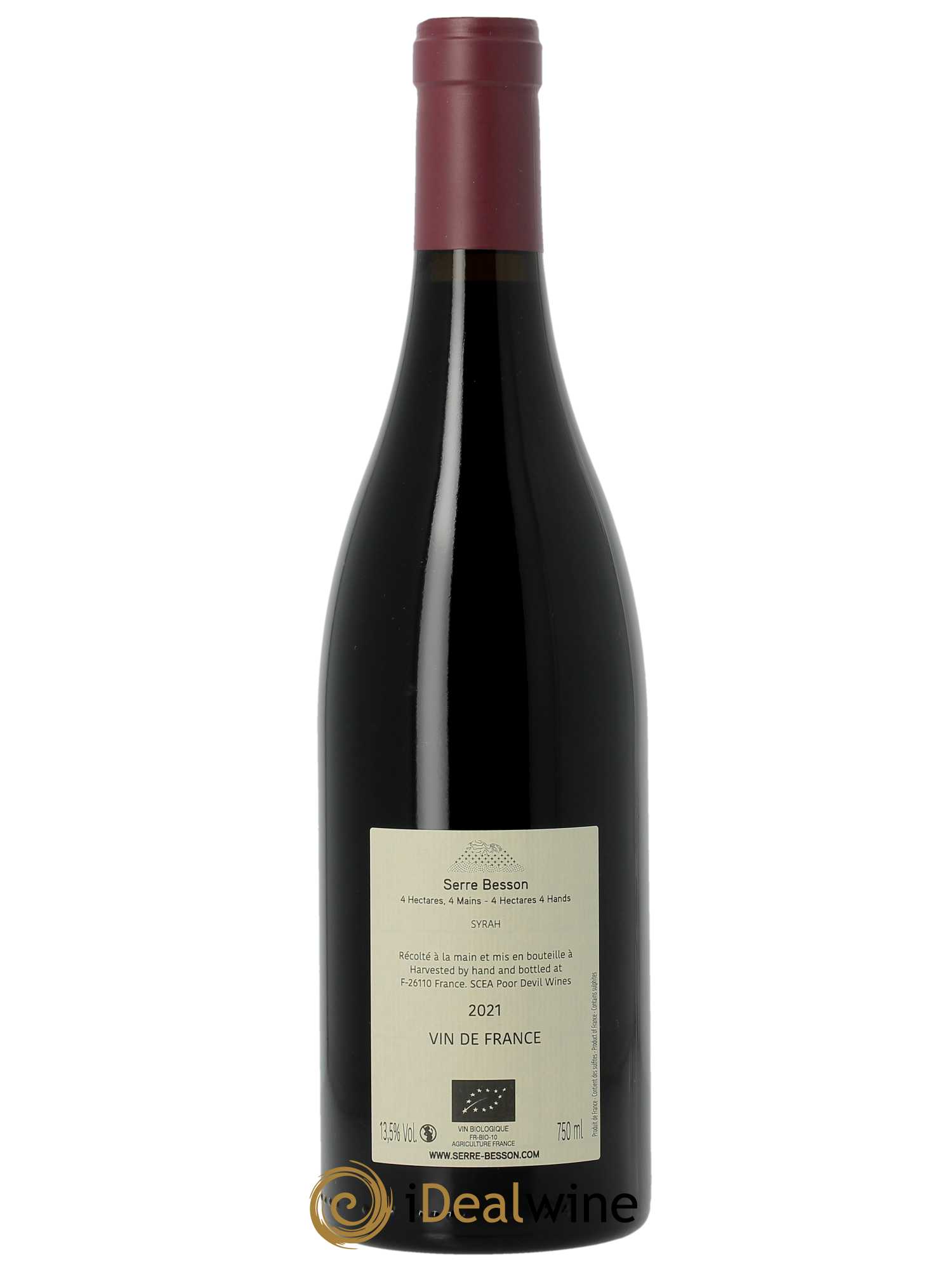 Vin de France Ragots Domaine Serre Besson  2021 - Lot de 1 Bouteille