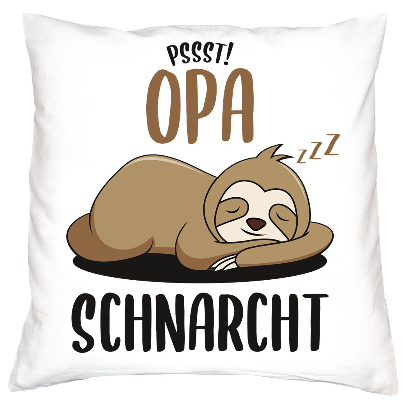 Soreso® Dekokissen Geschenk für Oma und Opa Weihnachten, Geschenk-Set