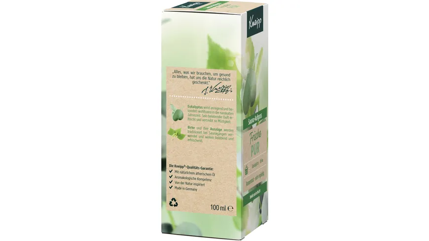 Kneipp Sauna Aufguss Frische Pur 100 ml