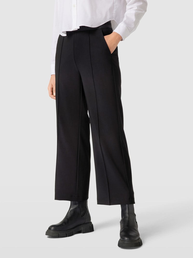Hose mit elastischem Bund Modell 'Cameron' in schwarz