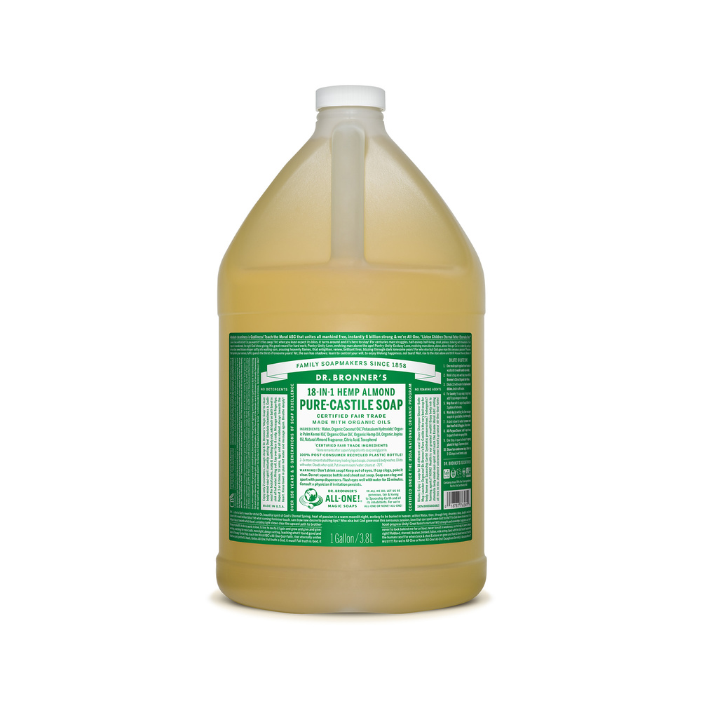 Dr Bronner's Dr Bronner's - Savon liquide Amande - 3.78L Savon liquide