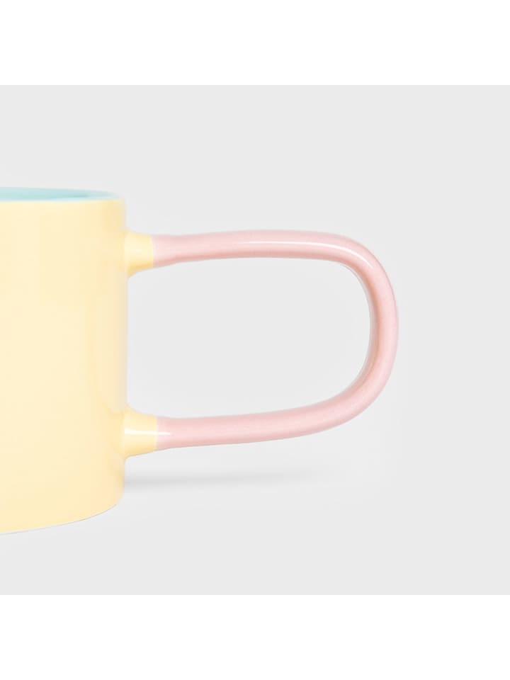 Homla Tasse ''Finko'' in Gelb/ Hellblau/ Rosa - 300 ml günstig kaufen onesize