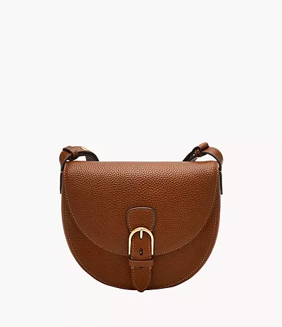 Fossil Large Flap Crossbody Everleigh Leder