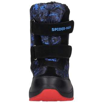 Spiderman Klett Boots in schwarz