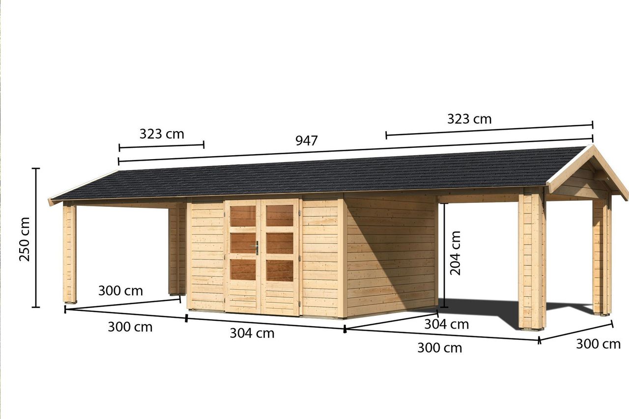 Karibu Gartenhaus 