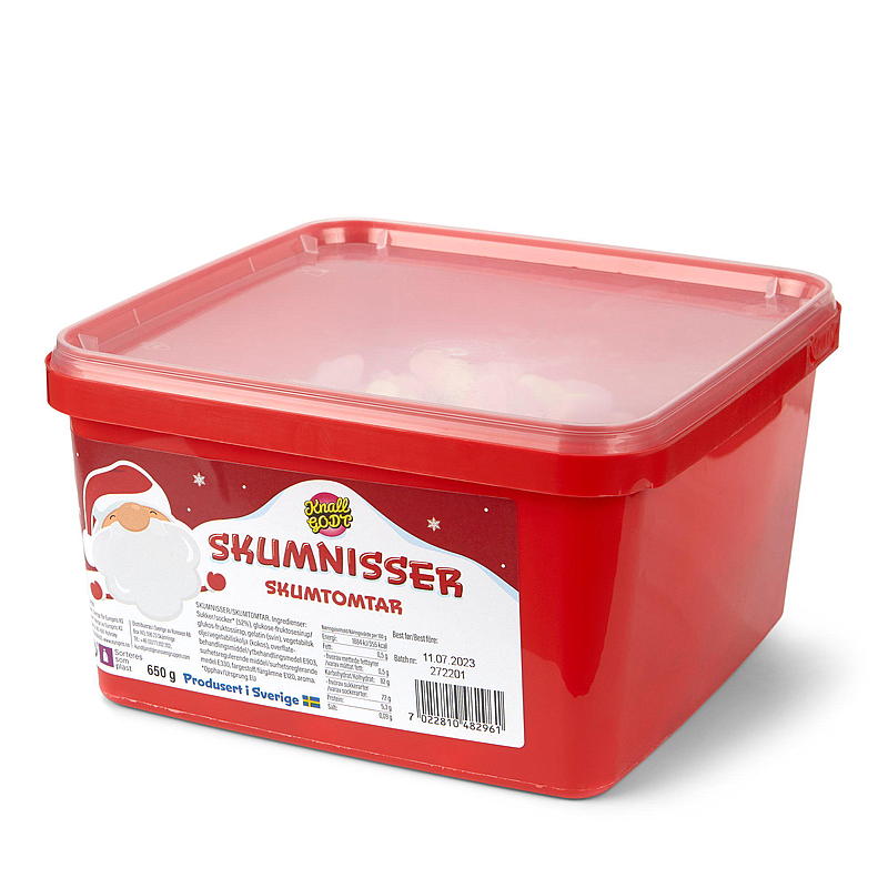 Skumnisser 650 g