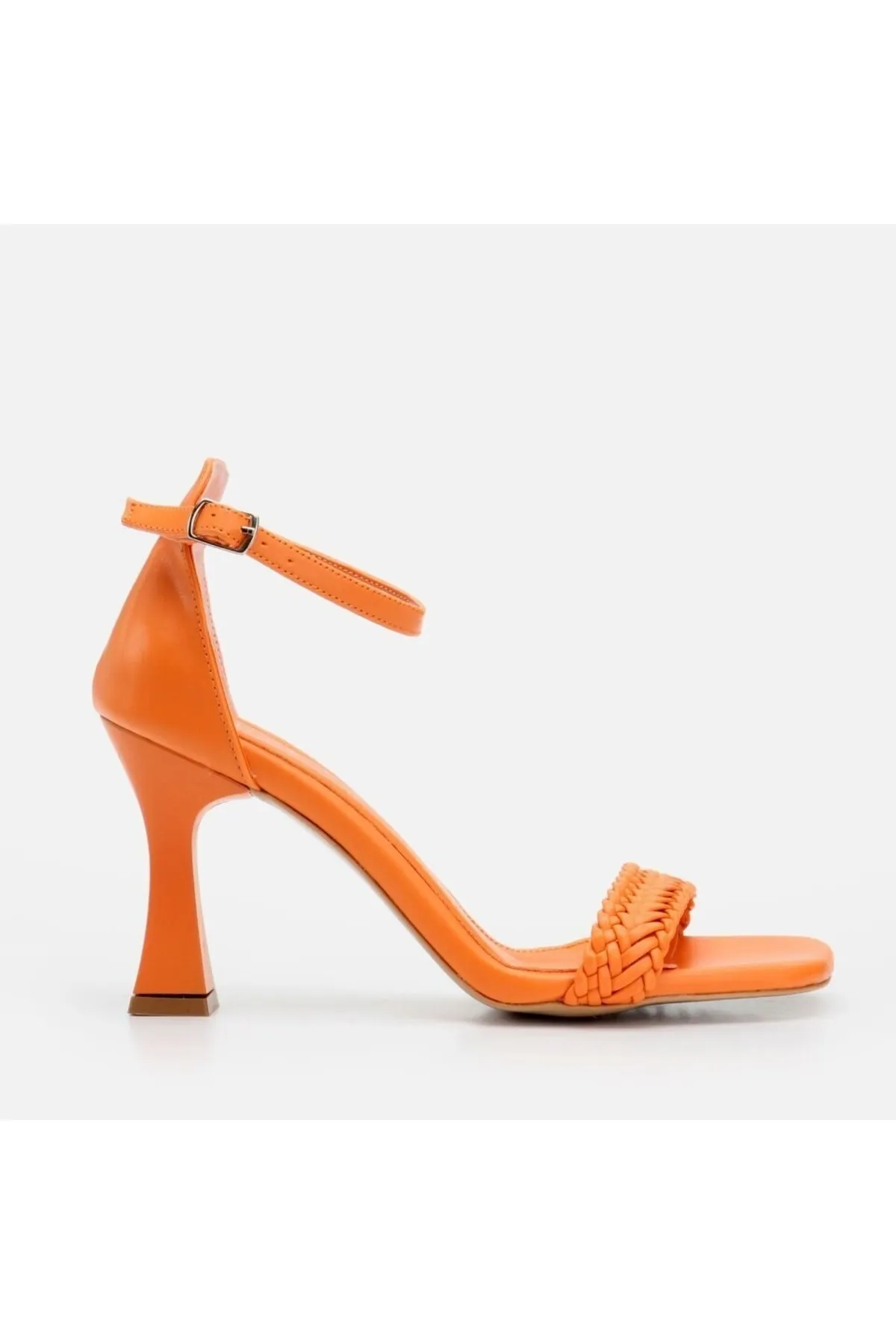 Hotiç  Sandalette - Orange - Pfennigabsatz/Stiletto