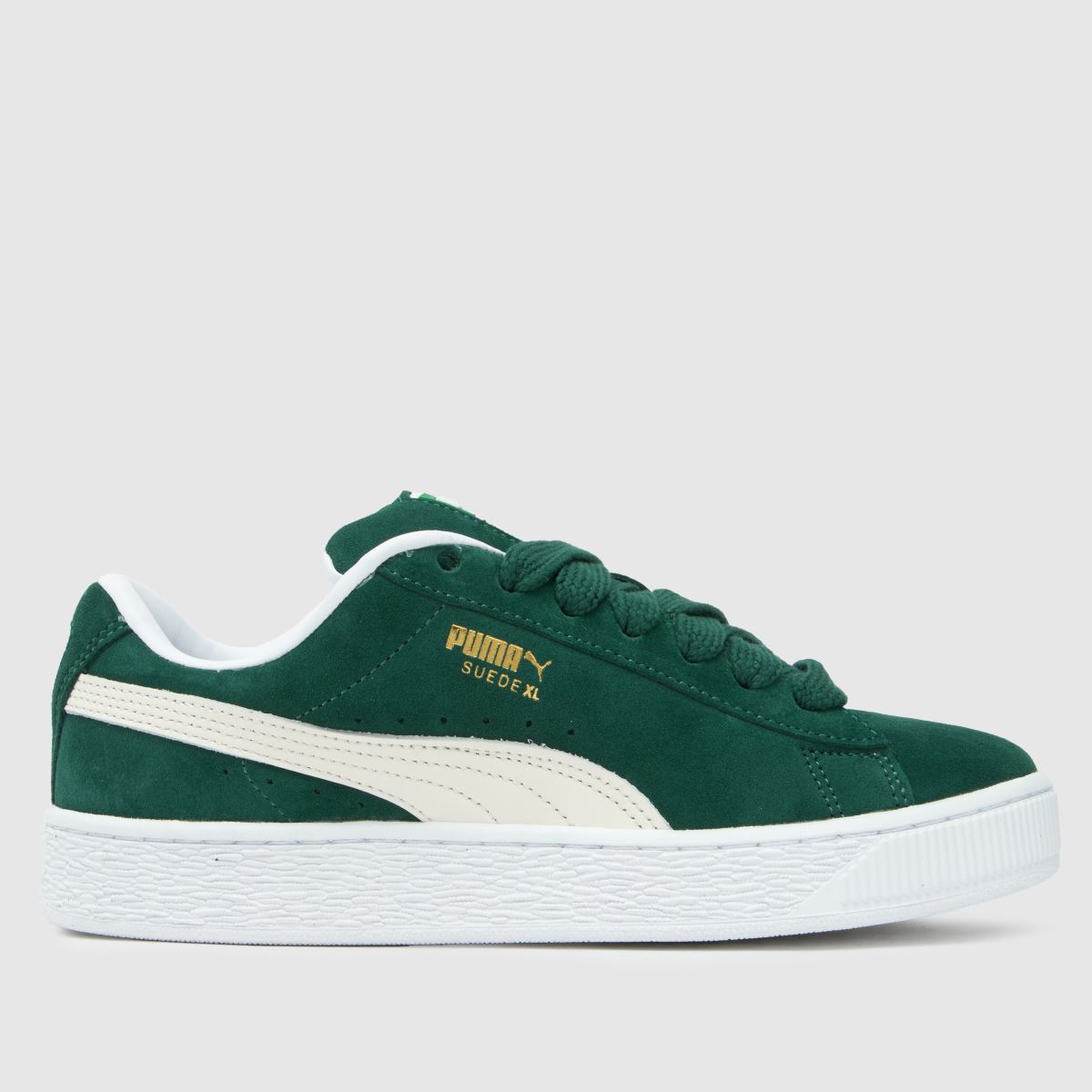 PUMA suede xl superge v temno zeleni barvi