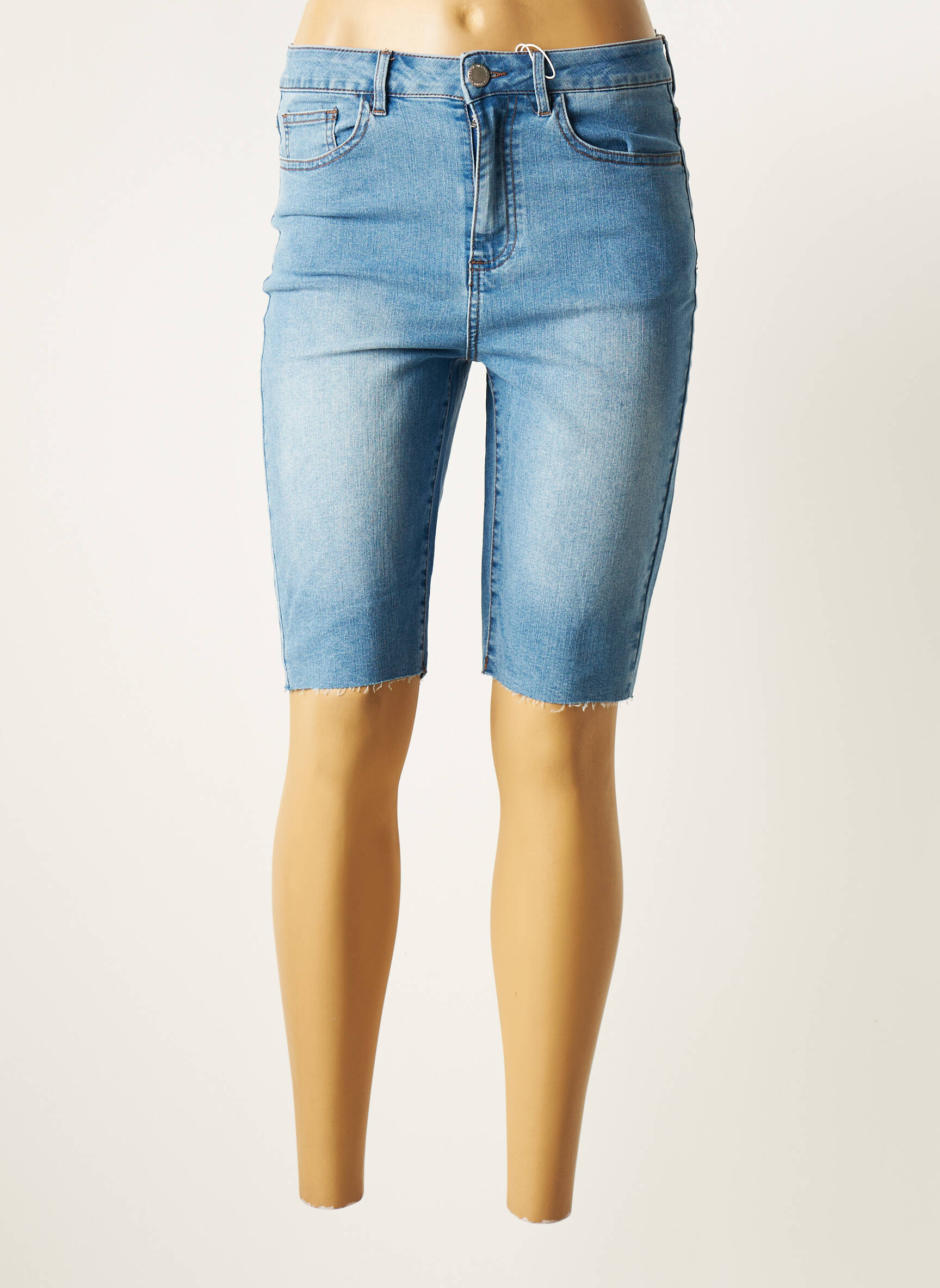 Vila Bermudas Femme couleur bleu