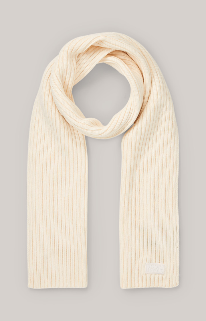 Strick-Schal Francis in Offwhite