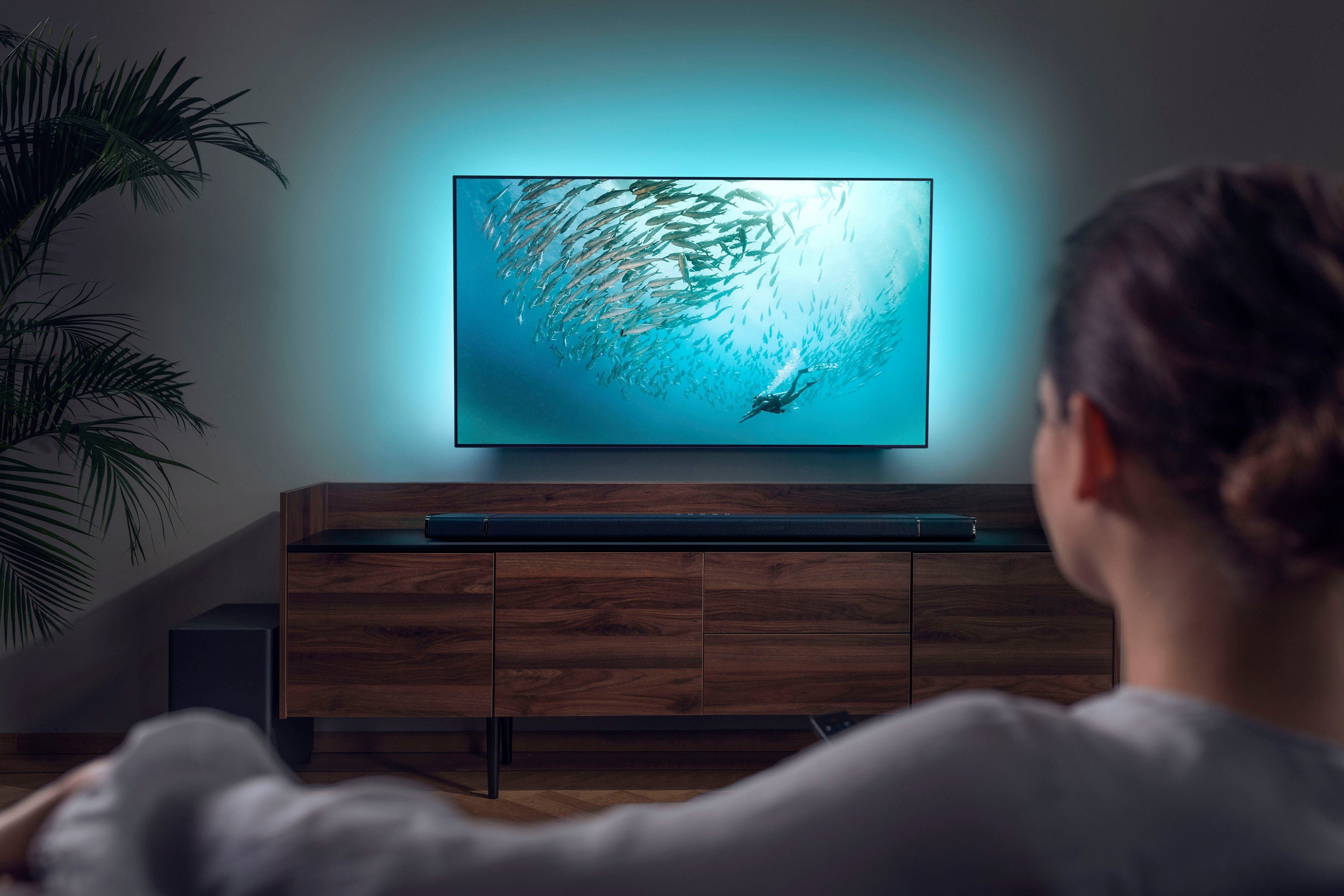 Philips Fidelio B97 7.1.2 Soundbar (Bluetooth, WLAN, 450 W)