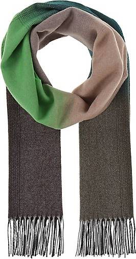 FRAAS Wollschal mit Colour Blocks und Ombré-Effekt