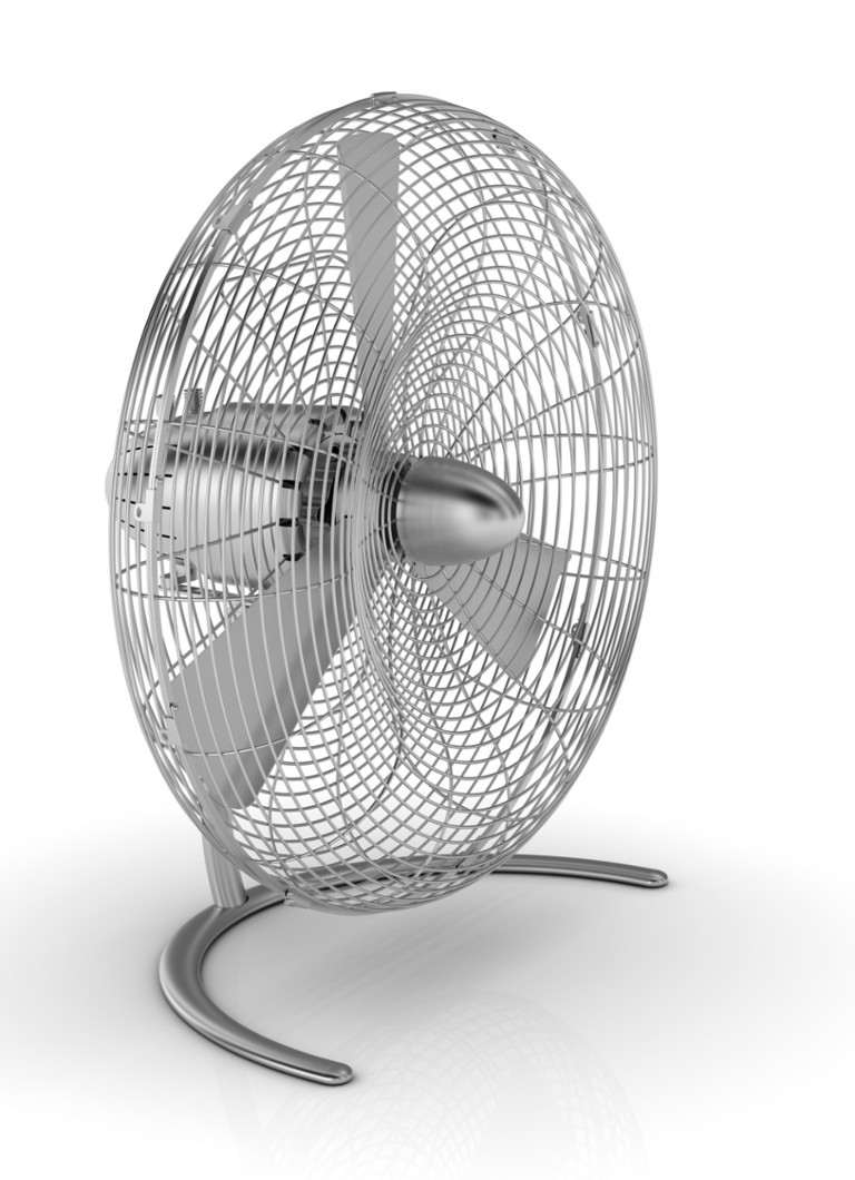 Ventilatore da terra a piantana Stadler Form Charly, alto 48 cm.