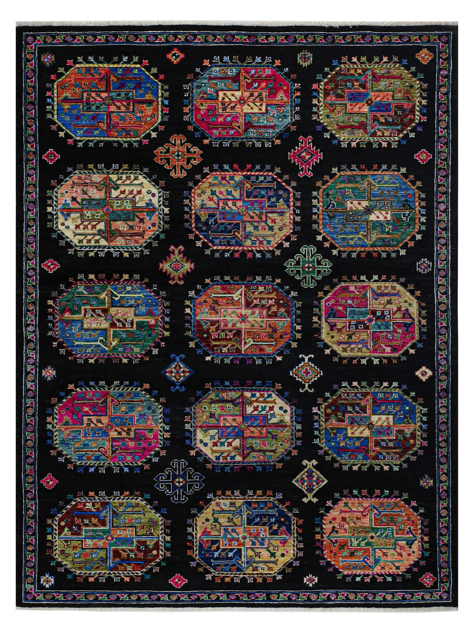 Buchara Ghazni ca. 147 x 196 cm, Unikat / Einzelstück