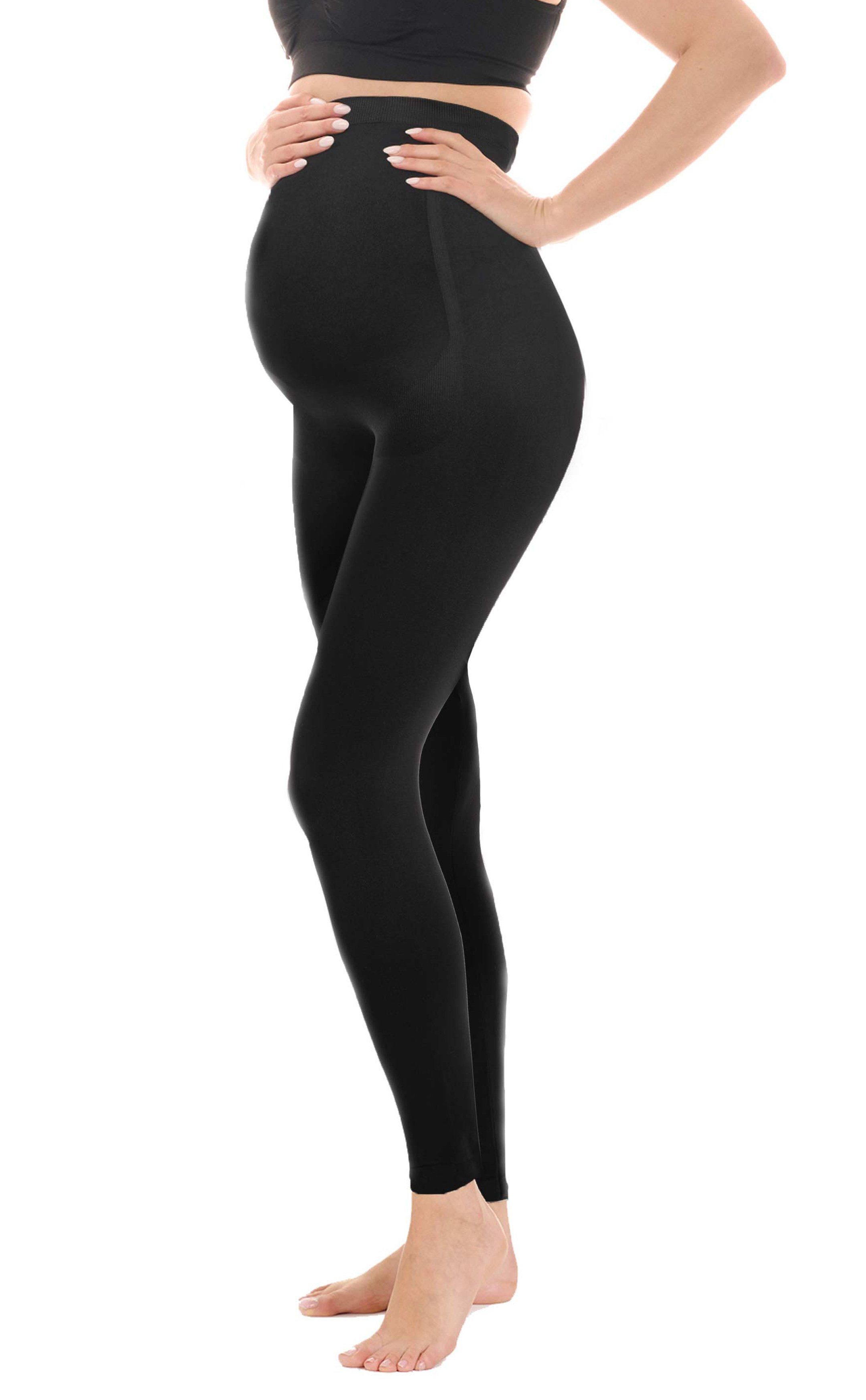 Herzmutter Umstandsleggings Schwangerschaftsleggings - High Waist - blickdicht (1-tlg)