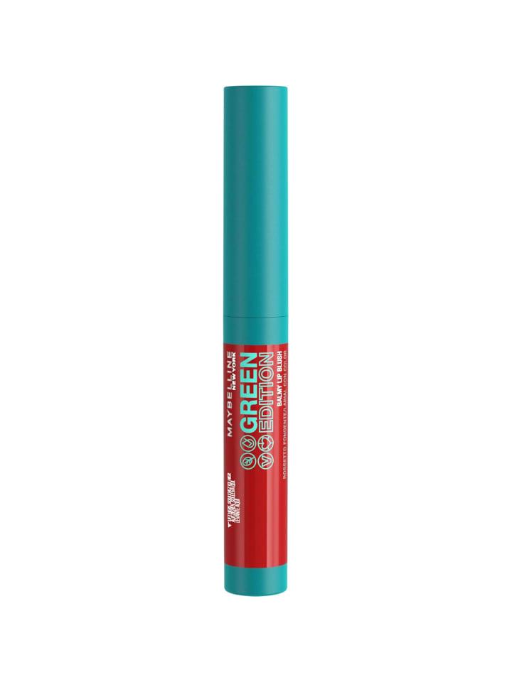 Maybelline New York Lippenstift Vegan Green Edition Balmy Lip Blush, Nr. 002 Bonfire günstig kaufen onesize