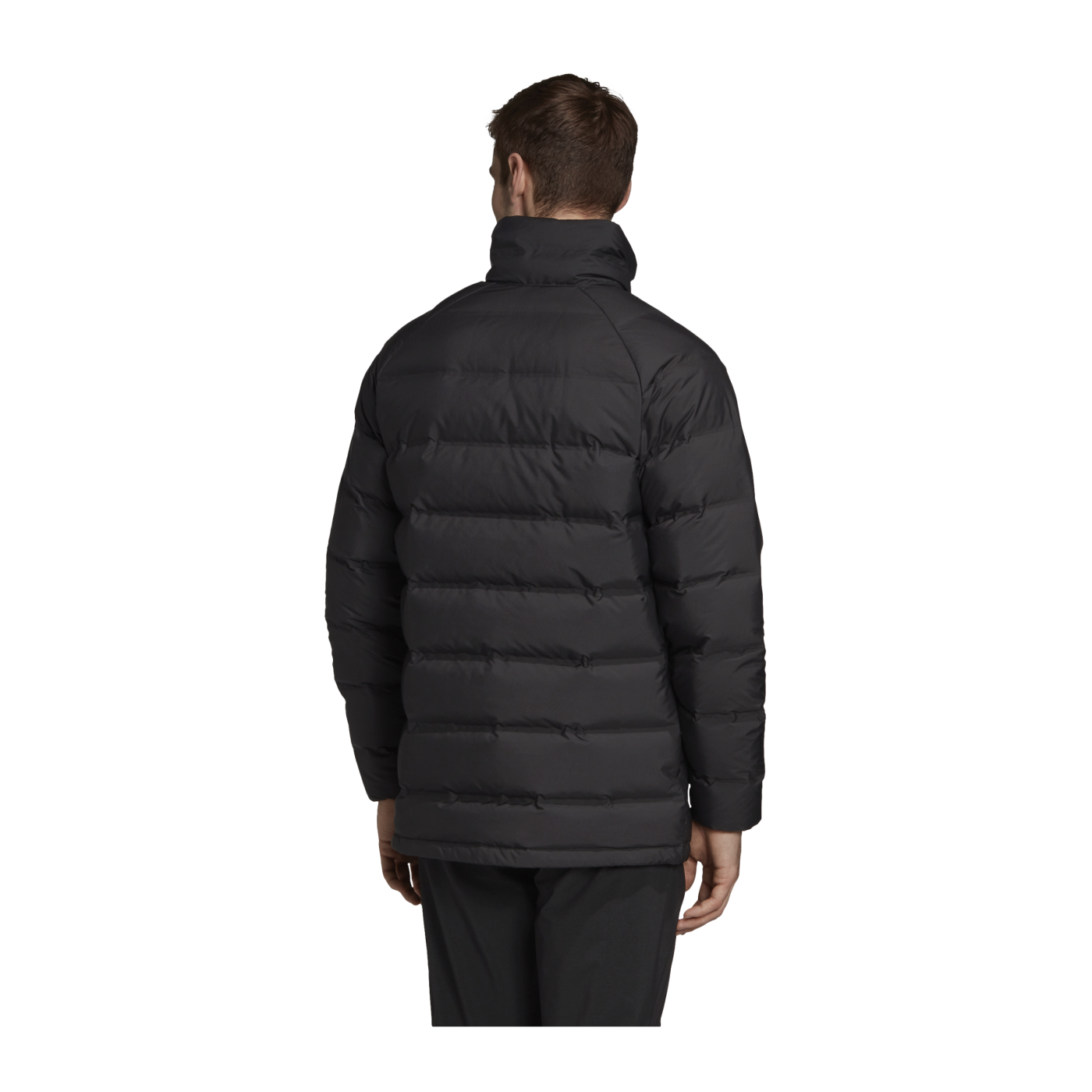 adidas Helionic Mid Jacke Schwarz