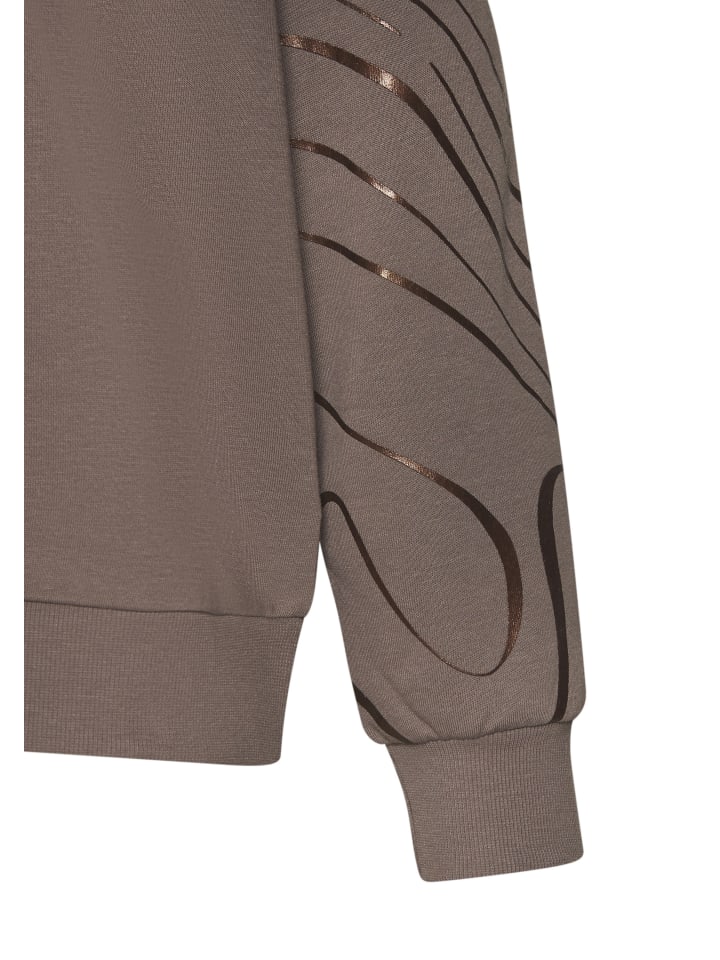 LASCANA ACTIVE Hoodie in braun günstig kaufen