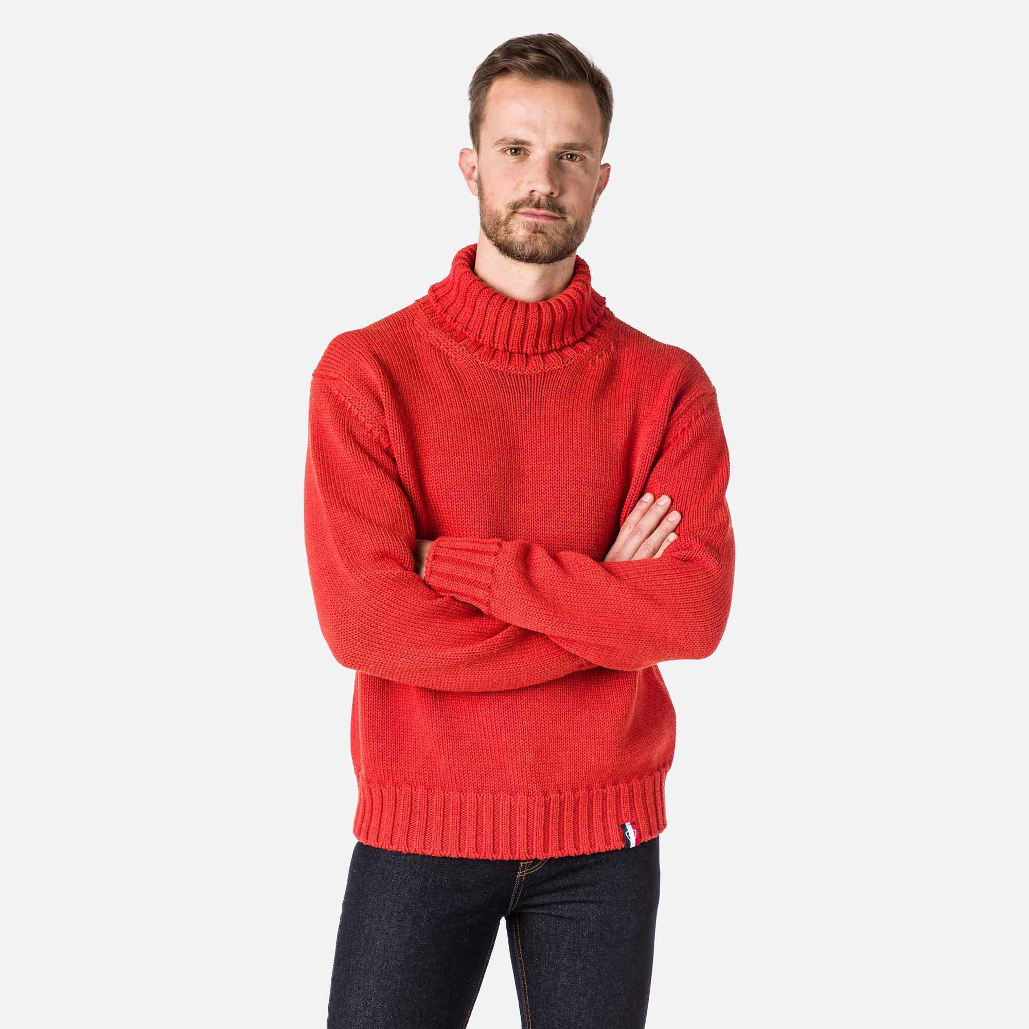 Pull Over en maille à col roulé