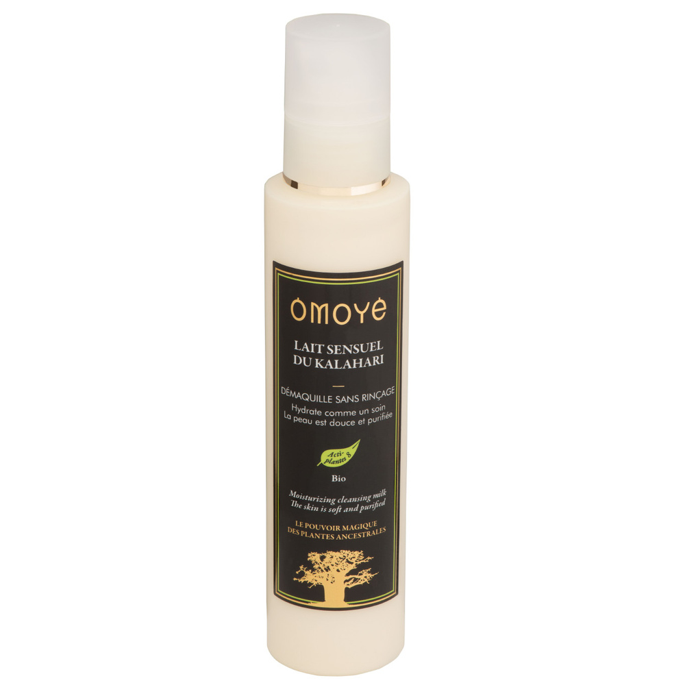Omoyé Lait Sensuel du Kalahari Démaquillant Hydratant