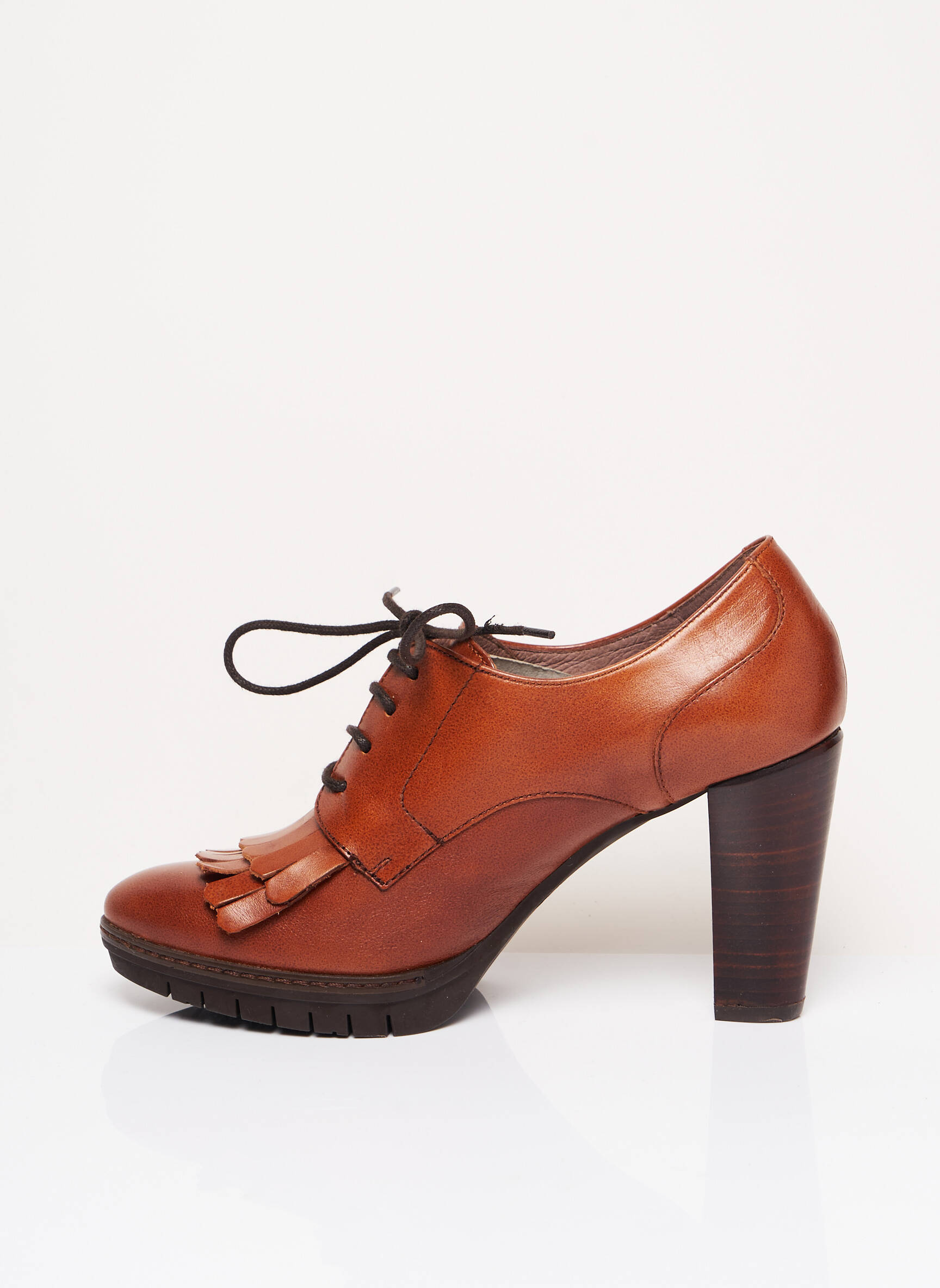 Wonders Derby Femme couleur marron