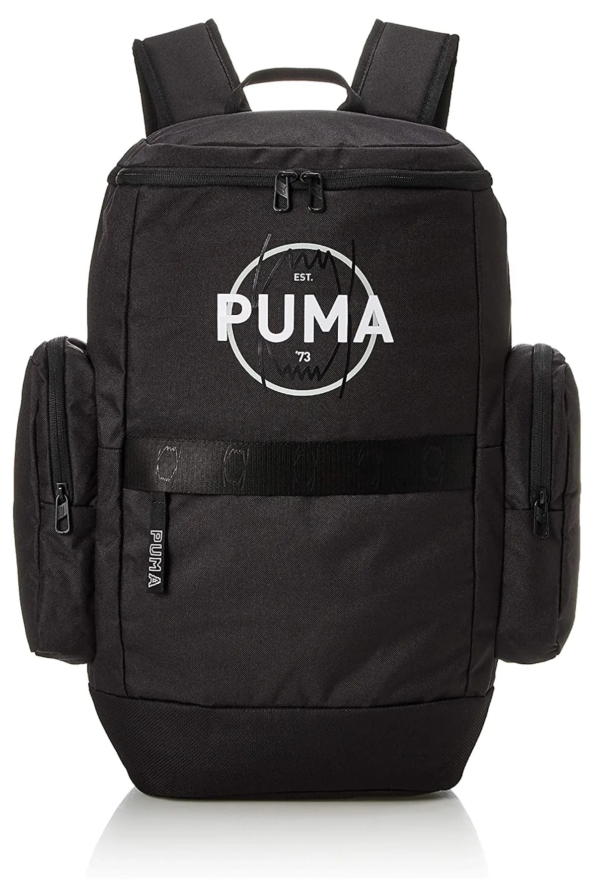 Puma  Rucksack Basketball Backpack mit Frontprint und mehreren Fächern